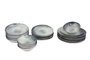Hermia GBSATN24Y4101630 Vajilla de 24 Piezas de Porcelana en Crema, Verde y Negro